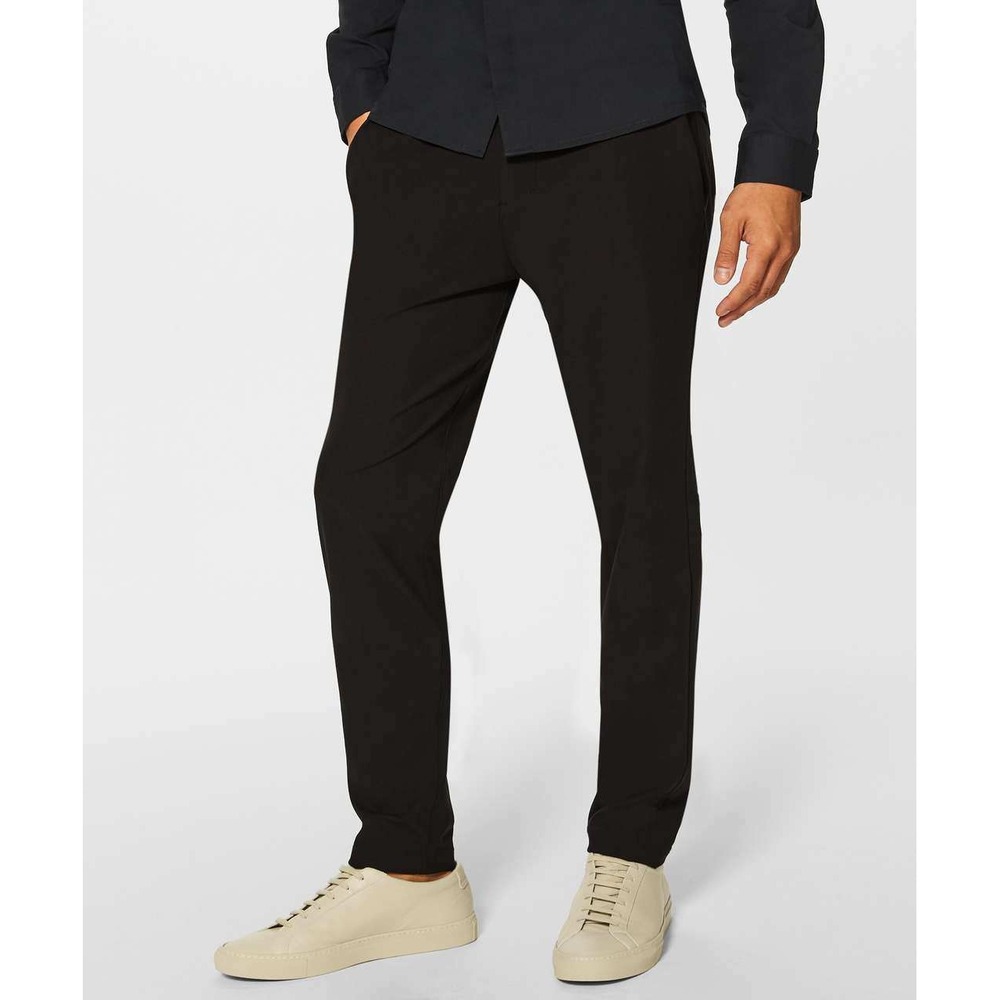 Lululemon Men's Commission Chino Pant Slim *Warpstreme 34" in Black M5439S 34x30